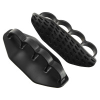 Накладки на долоні грипси Gym Grips для силових тренувань та турніка силіконові нековзні Sport TA-5980 2 шт чорний