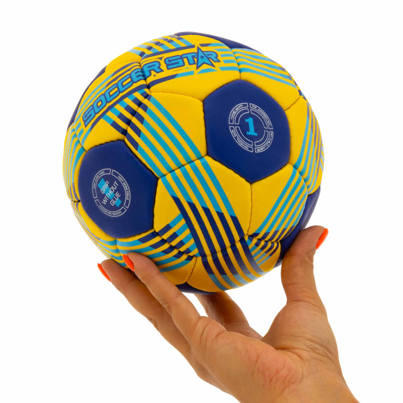 М'яч гандбольний SOCCER STAR HB-5153-1 розмір 1 синій-жовтий