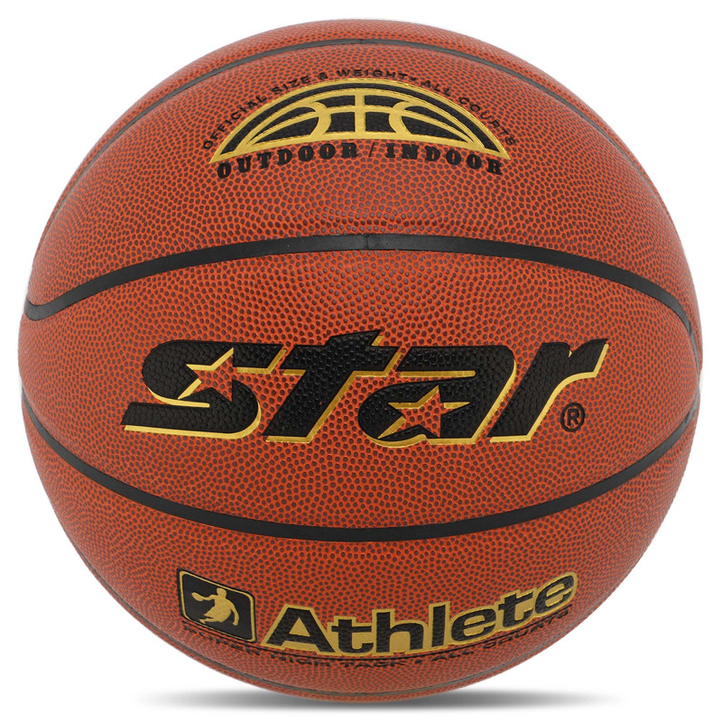 М'яч баскетбольний STAR ATHLETE BB4307 розмір 7 помаранчевий