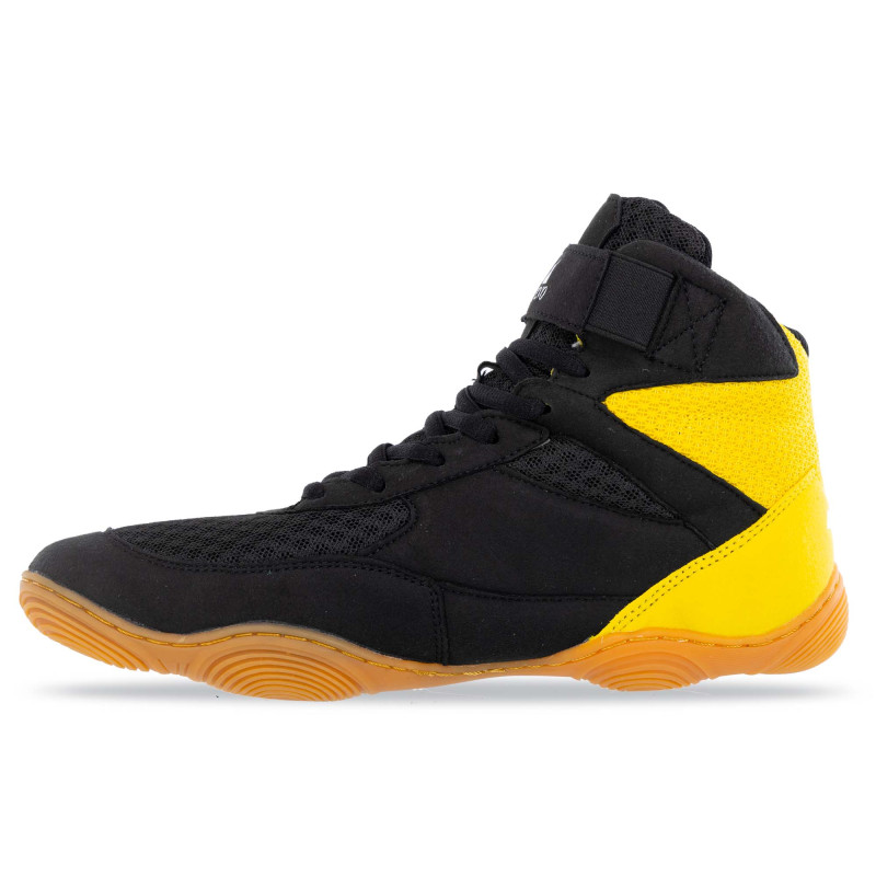 Борцівки Wrestling DIFENO W-4010-6 розмір 36-40 чорний-жовтий