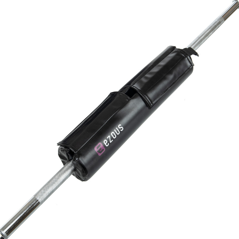 Накладка на гриф штанги пом'якшувальна BARBELL PAD EZOUS L-01 чорний