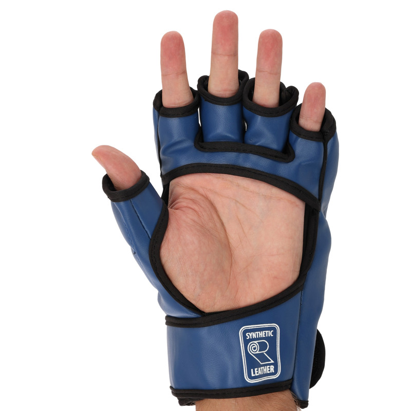 Рукавиці для змішаних єдиноборств MMA BOXER 5021 M-XL Чорний