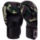 Рукавиці боксерські на липучці шкіряні TOP KING Empower Camouflage TKBGEM-03 8-18унцій Камуфляж зелений