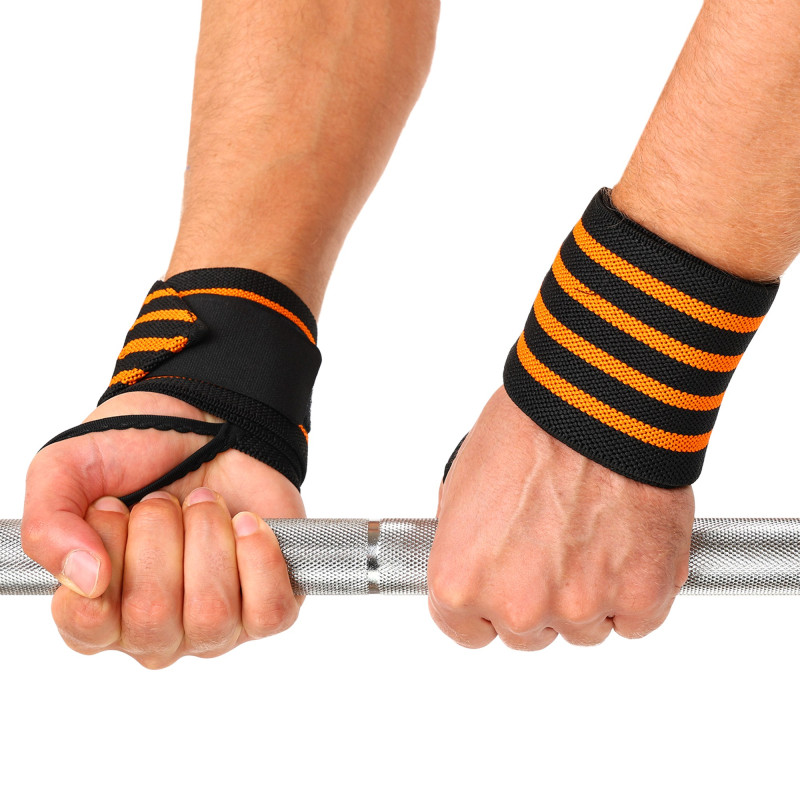 Бинти кистьові для жиму STRENGTH WRIST WRAPS MUTE TA-311 2штуки