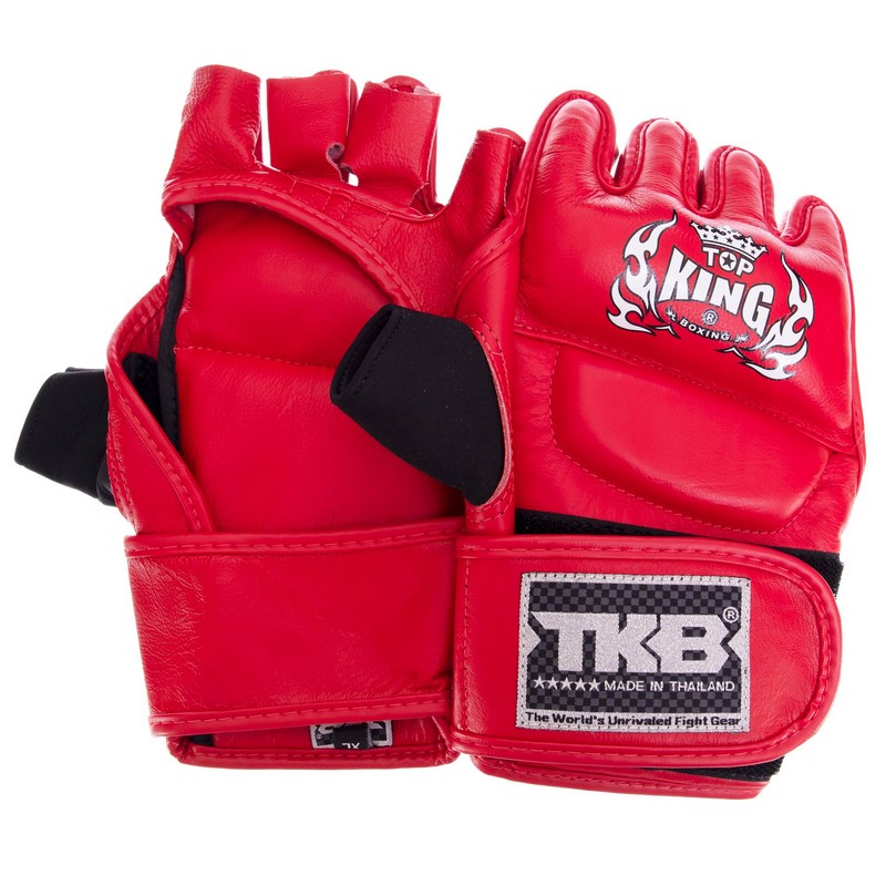 Рукавиці для змішаних єдиноборств MMA TOP KING Ultimate TKGGU S-XL Чорний