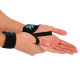 Бинти кистьові для жиму LIFTING WRIST WRAPS LiveUp LP8702 2штуки чорний-синій