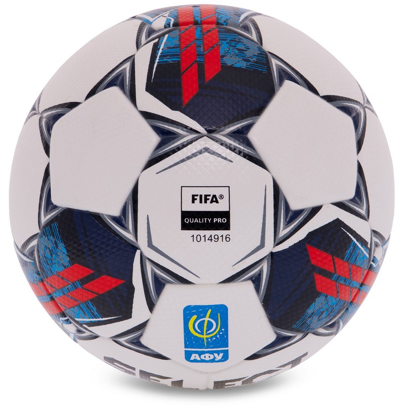 М'яч для футзалу SELECT FUTSAL SUPER TB FIFA QUALITY PRO V22 Z-SUPER-FIFA-WR №4 білий-червоний