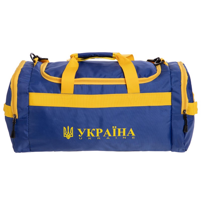 Сумка спортивна Бочонок Sport GA-3 синій-жовтий