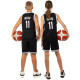 Форма баскетбольна дитяча NBA клуб Brooklyn Nets 11 3578 S-2XL Чорний-білий