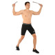 Канат бездротовий силовий тренажер 2в1 Cordless training battle rope Sport FI-5873 сірий