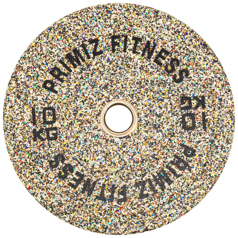 Бамперні диски із структурної гуми Bumper Plates Record TA-4787-10 51мм 10кг сірий