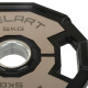 Млинці диски гумові 2 Handle металева втулка Zelart TA-4792-5 51мм 5кг чорний