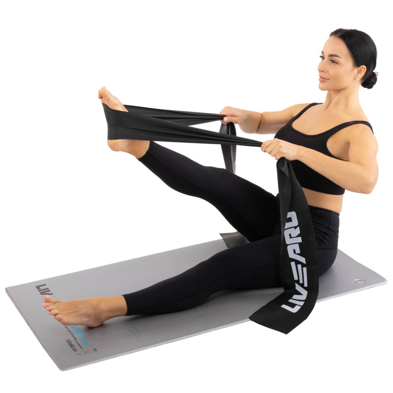 Стрічка еластична для фітнесу та йоги LiveUp LP8415-XL