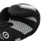 Рукавиці боксерські на липучці PU HARD TOUCH BO-8469 10-14 унцій Чорний-червоний