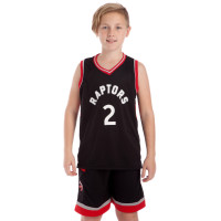Форма баскетбольна дитяча NBA клуб Toronto Raptors 2 BA-0969 M-2XL чорний-червоний