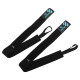 Бинти кистьові для жиму LIFTING WRIST WRAPS LiveUp LP8702 2штуки чорний-синій