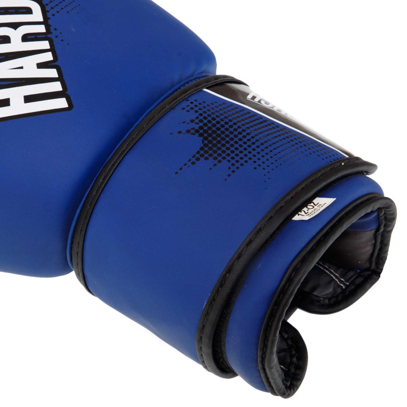 Рукавиці боксерські на липучці PU HARD TOUCH BO-4432 10-14 унцій Чорний-зелений