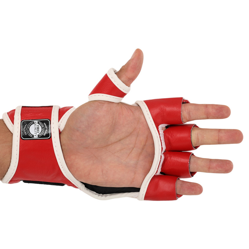 Рукавиці для змішаних єдиноборств MMA TWINS GGL-6 M-XL Червоний