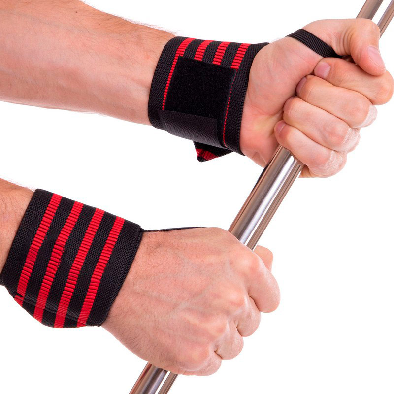 Бинти кистьові для жиму STRENGTH WRIST WRAPS Zelart TA-4861 2штуки