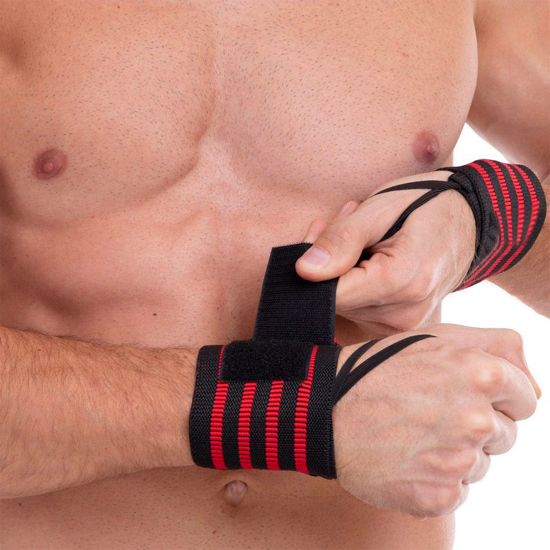 Бинти кистьові для жиму STRENGTH WRIST WRAPS Zelart TA-4861 2штуки