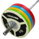 Бамперні диски поліуретанові Bumper Plates LiveUp LP8027-10 ø50.5мм 10кг зелений-чорний