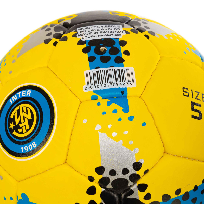М'яч футбольний BALLONSTAR INTER MILAN FB-0047-836 №5 PU жовтий