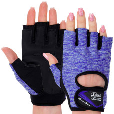 Рукавиці для фітнесу та тренувань HARD TOUCH FG-003 XS-XL Бузковий