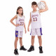 Форма баскетбольна дитяча NBA клуб Los Angeles Lakers 23 BA-0563 S-2XL Фіолетовий-жовтий