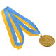Медаль спортивна зі стрічкою CUP Sport C-6208 ø5см золото, срібло, бронза