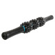 Масажер-палка роликовий антицелюлітний 3 масажери Magnetic Massage Stick LiveUp LP8264 чорний