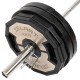 Млинці диски гумові 2 Handle металева втулка Zelart TA-4792-25 51мм 25кг чорний