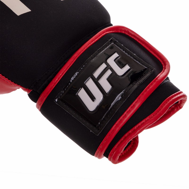 Рукавиці боксерські на липучці неопренові UFC PRO Washable UHK-75012 L червоний