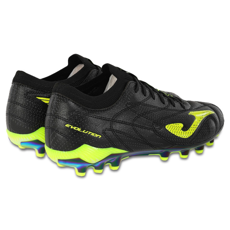 Бутси футбольні з носком JOMA NUMERO-10 ECUW2531AG розмір 39-43,5 чорний-жовтий