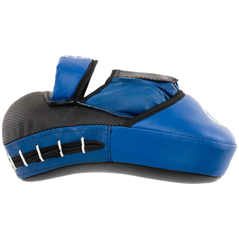 Лапа боксерська вигнута тренувальна шкіра BOXER 2012-01 элит 23х19х4,5см 2штуки