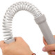 Канат бездротовий силовий тренажер 2в1 Cordless training battle rope Sport FI-5873 сірий