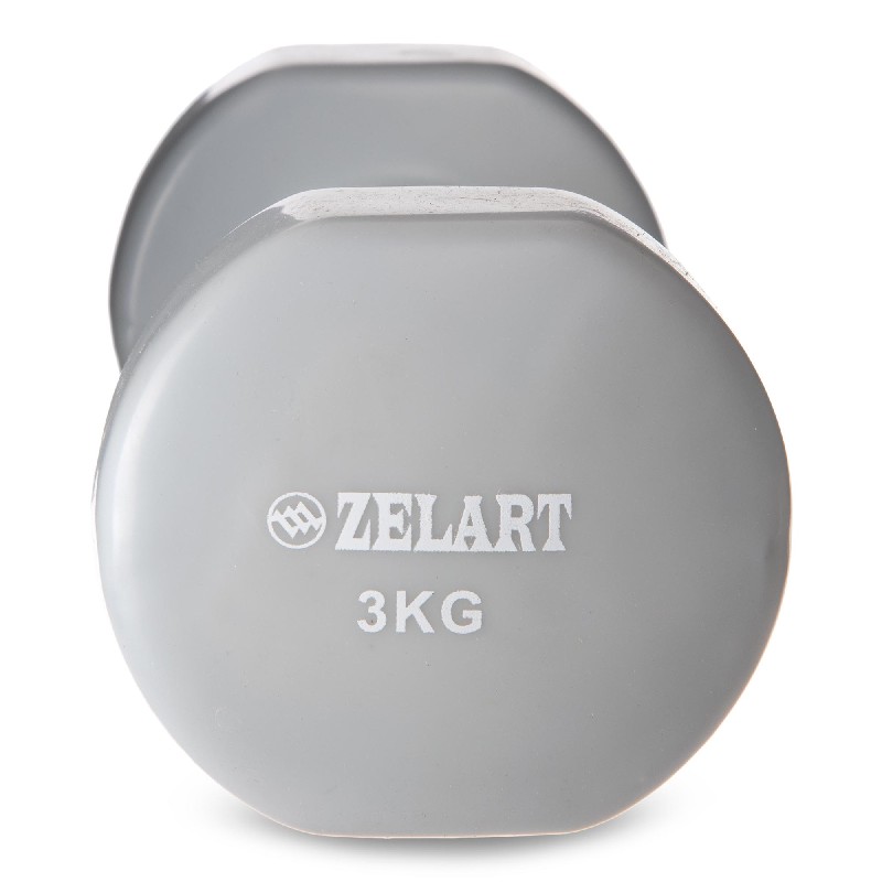 Гантелі для фітнесу вінілові Zelart Beauty TA-5225-3 2шт 3кг