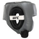 Шолом боксерський у мексиканському стилі шкіряний UFC PRO Training UHK-69960 L срібний-чорний