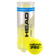 М'яч для падел-тенісу HEAD Padel Pro+ 540203 3шт салатовий