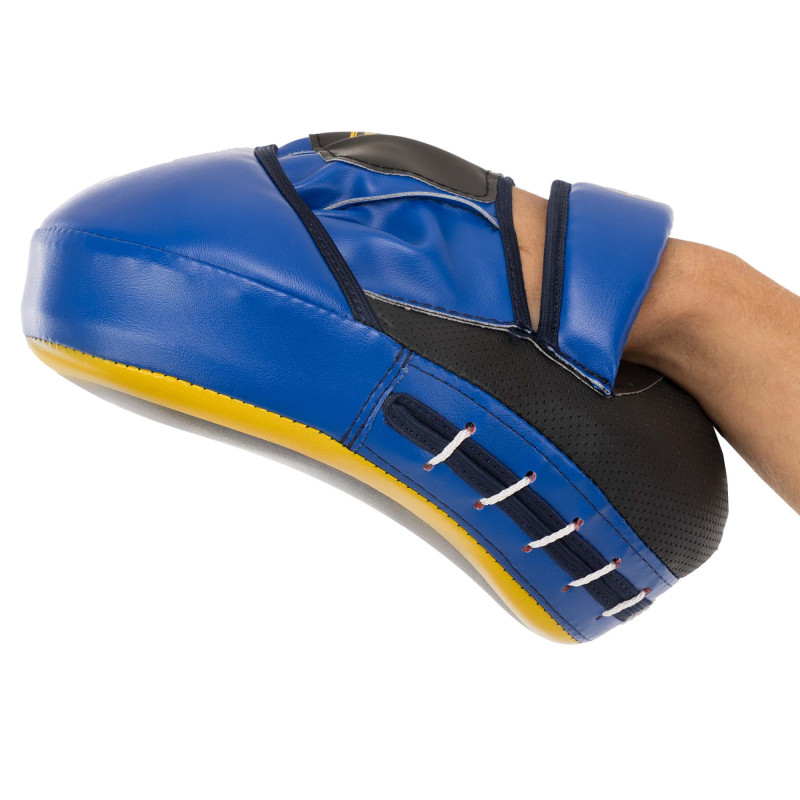 Лапа боксерська вигнута тренувальна Кожвініл BOXER Элит 2013-01 23х19х4,5см 2штуки
