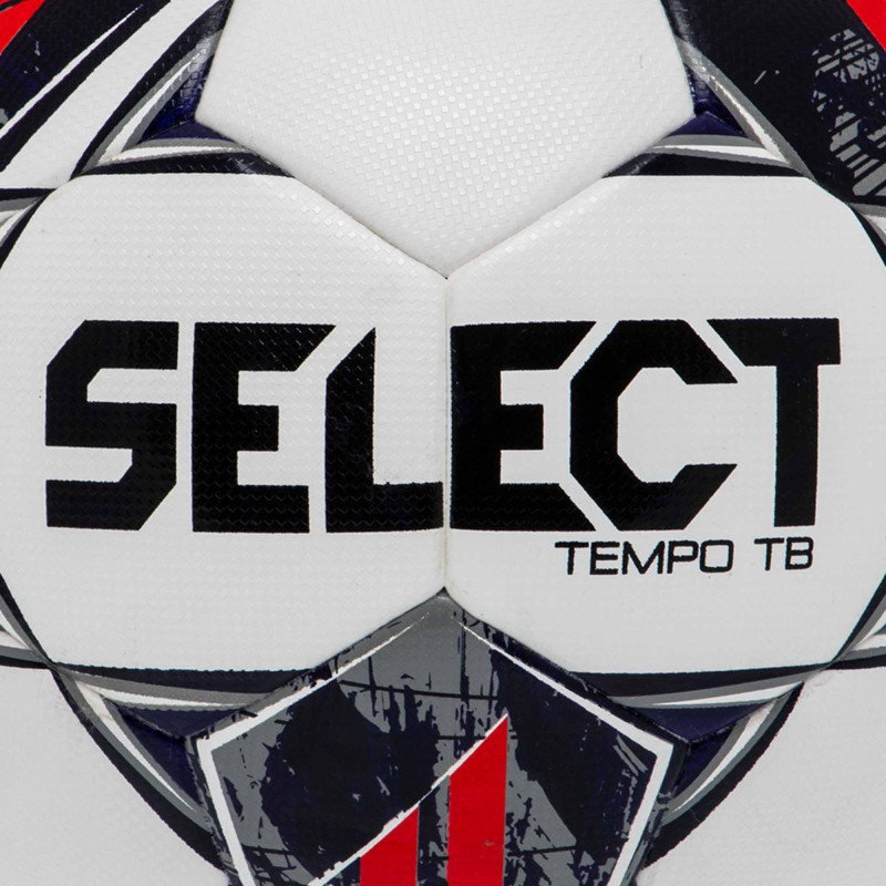 М'яч футбольний SELECT TEMPO TB FIFA BASIC V23 TEMPO-5WGR №5 білий-сірий
