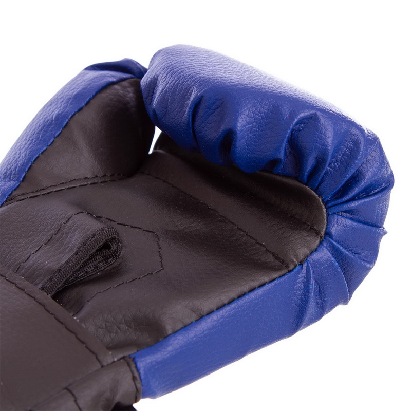 Рукавиці боксерські дитячі на липучці штучна шкіра BOXER 2026 4 унции Червоний