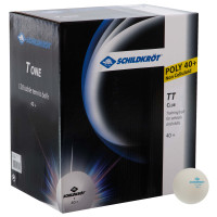 Набір м'ячів для настільного тенісу DONIC 2-T Club Poly 40 608532 120 штук білий