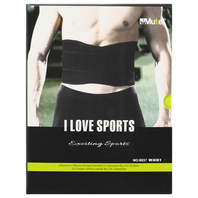 Пояс корсетний для попереку з 4 ребрами жорсткості MUTE WAIST SUPPORT 9037