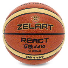 М'яч баскетбольний ZELART REACT GB4410 розмір 6