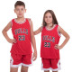 Форма баскетбольна дитяча NBA клуб Chicago Bulls 23 5351 S-2XL Червоний-білий