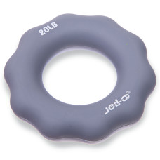 Еспандер кистьовий кільце JELLO FI-1786 навантаження 4,5-30кг Сірий