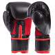 Рукавиці боксерські на липучці PU UFC Myau Thai Style UHK-75125 10 унцій чорний