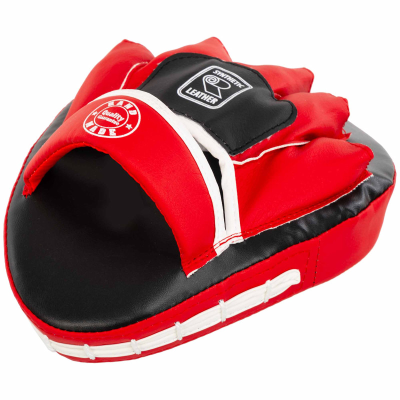 Лапа боксерська вигнута тренувальна Кожвініл BOXER 2011-01 19х23х4см 2штуки