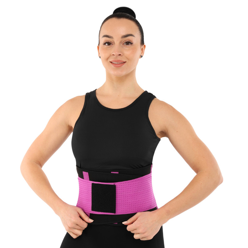 Пояс корсетний для спорту Екстрим Пауер Белт (extreme power belt) Hot Shapers 6606-1 S-XL Помаранчевий
