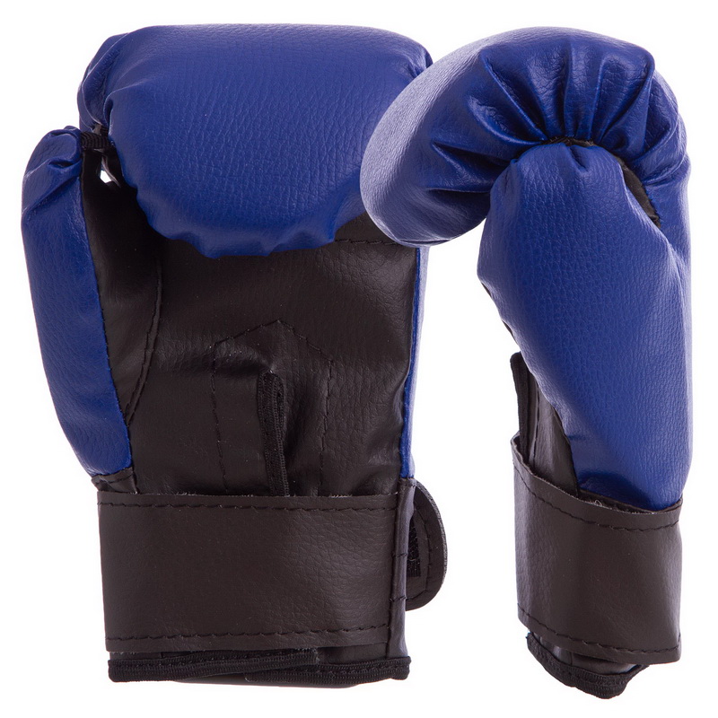 Рукавиці боксерські дитячі на липучці штучна шкіра BOXER 2026 4 унции Червоний